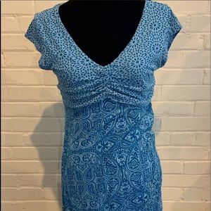 Women’s ST Athleta blue midi dress